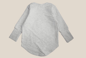 Gray evolutive sweater