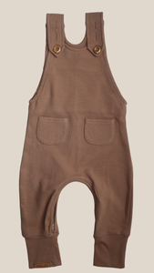 Brown evolutive overalls