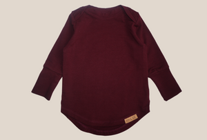 Eggplant evolutive sweater 