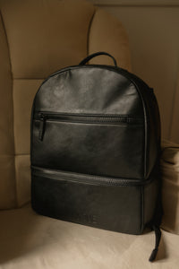 Black diaper bag