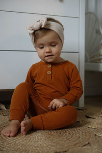 Rust evolutive onesie 