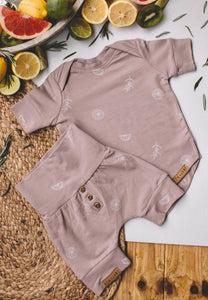 Evolutive Lilas patterned t-shirt (Ken & Jame)