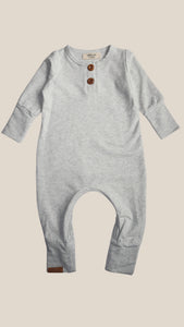 Gray evolving onesie