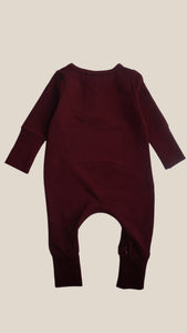 Eggplant evolutive onesie