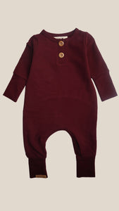 Eggplant evolutive onesie