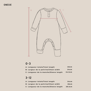 Gray evolving onesie